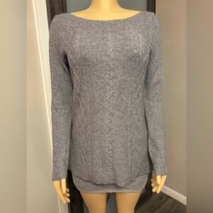 Cyrus Women's Gray Cable Knit Sweater M Medium #42